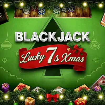 Blackjack Lucky 7s Xmas game artwork