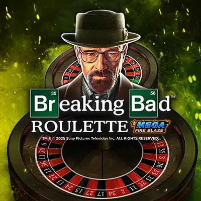 Mega Fire Blaze Breaking Bad Roulette game artwork