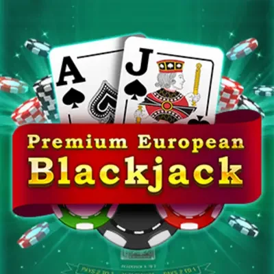 Premium European Blackjack game artwork