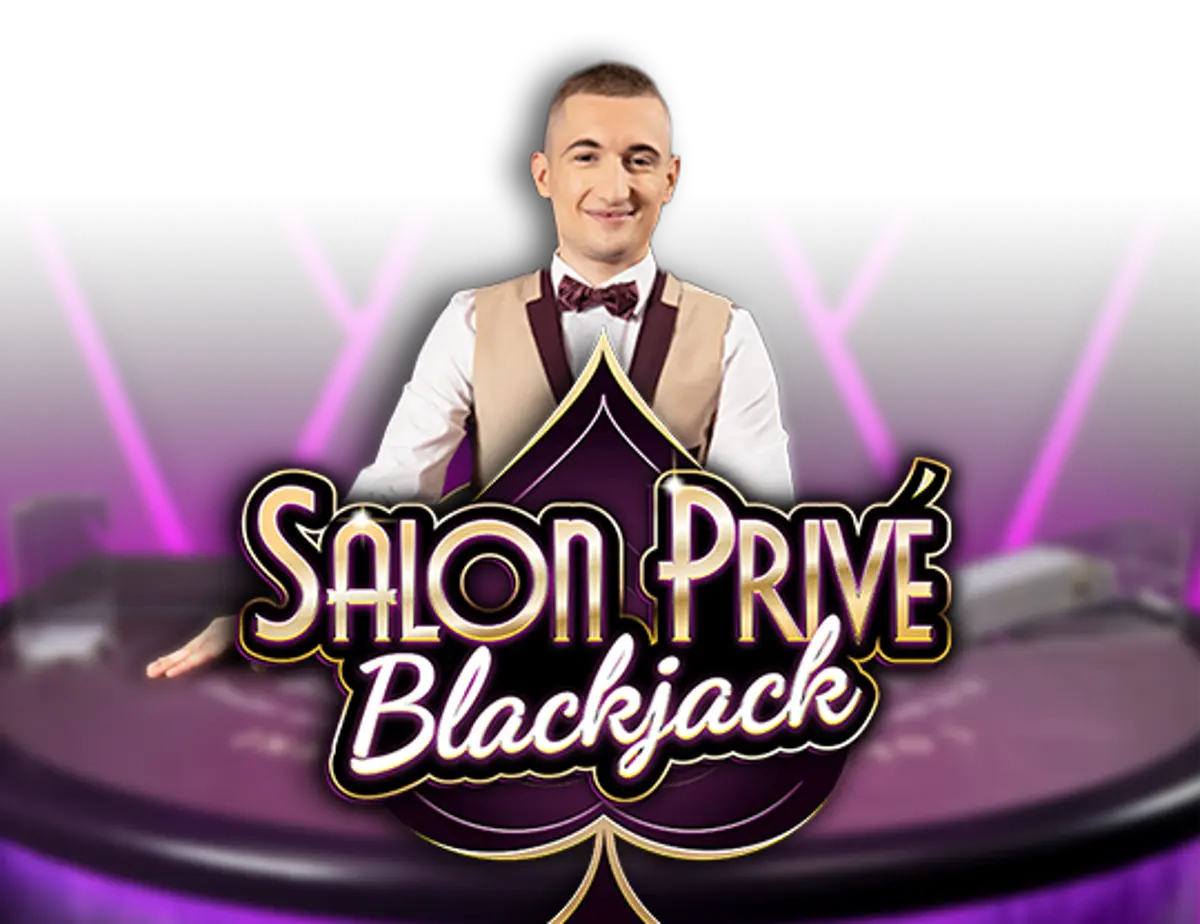 Blackjack Salon Privé live casino artwork