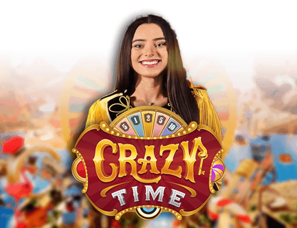Crazy Time live casino artwork