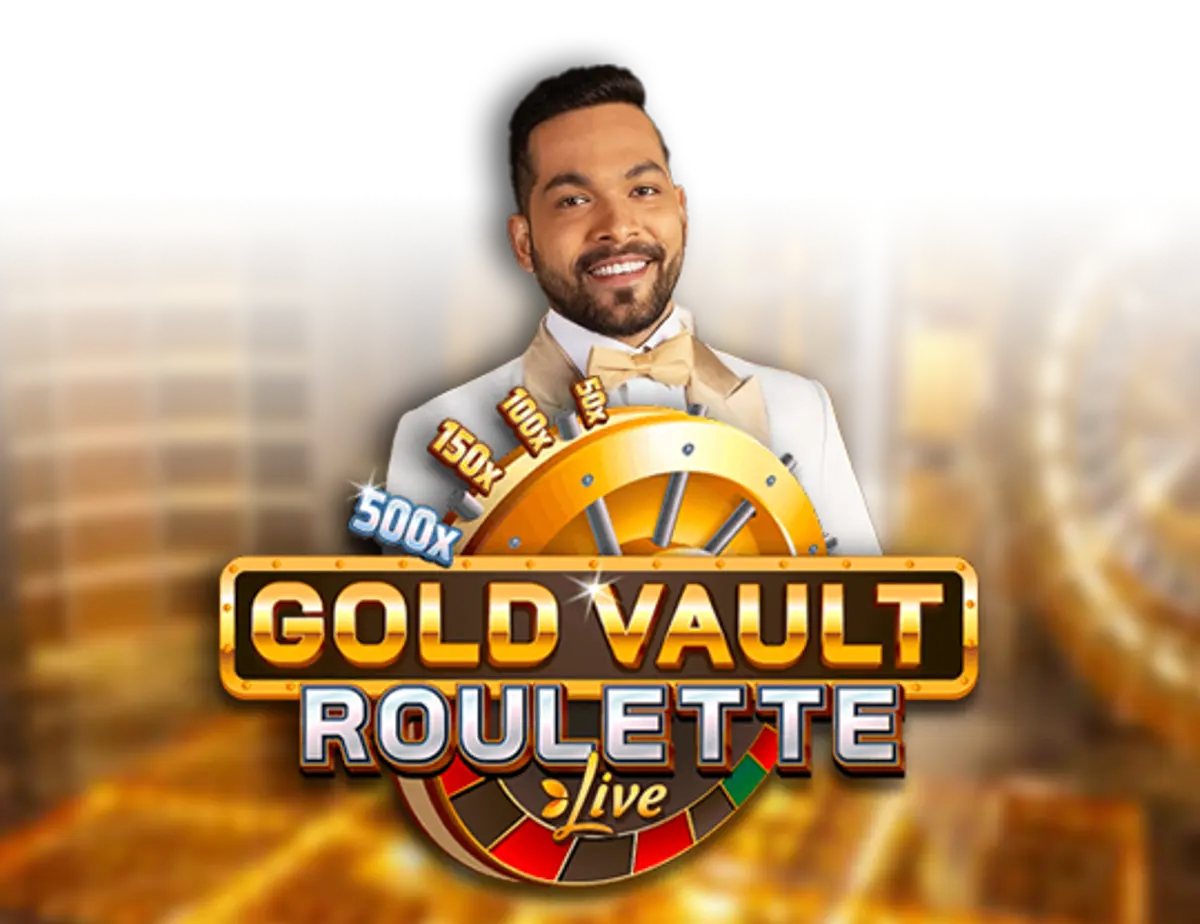 Gold Vault Roulette live casino artwork