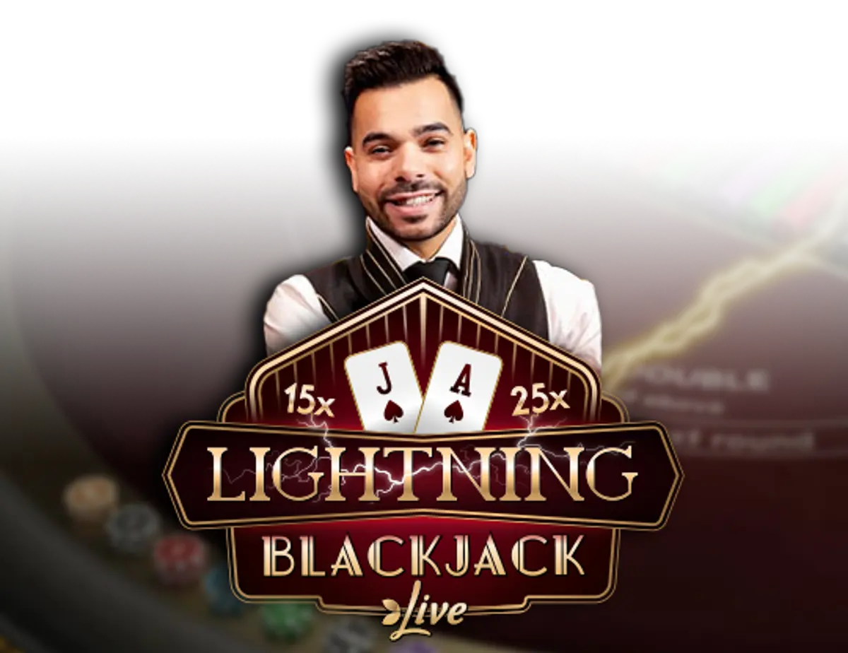 Lightning Blackjack live casino artwork