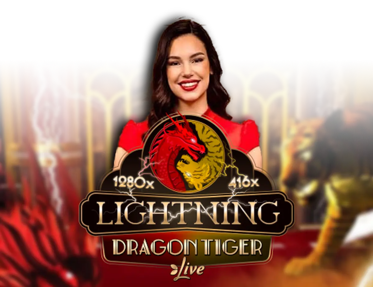 Lightning Dragon Tiger live casino artwork