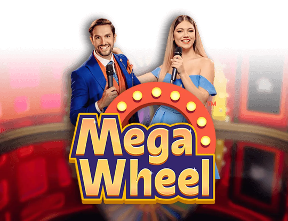 Mega Wheel live casino artwork