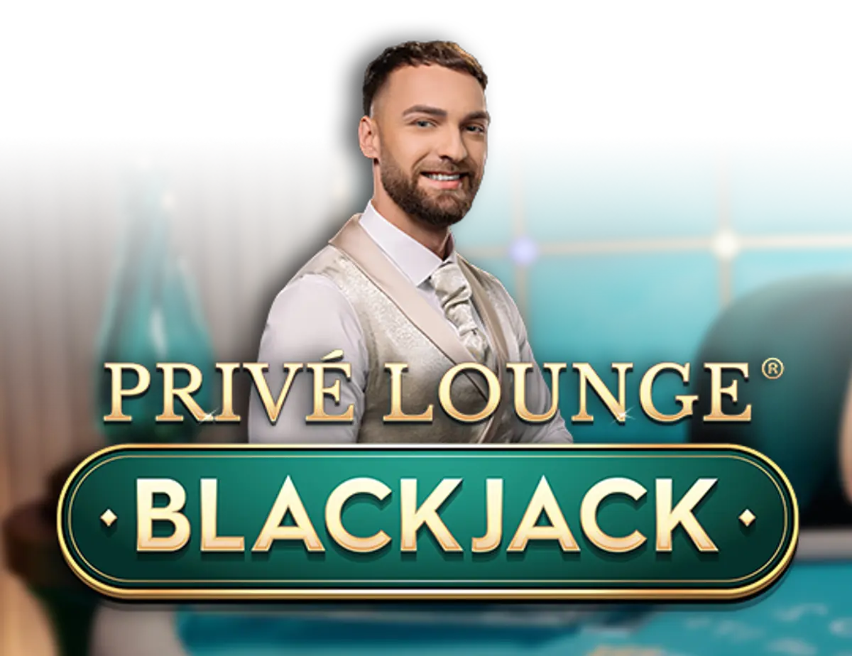 Privé Lounge Blackjack live casino artwork