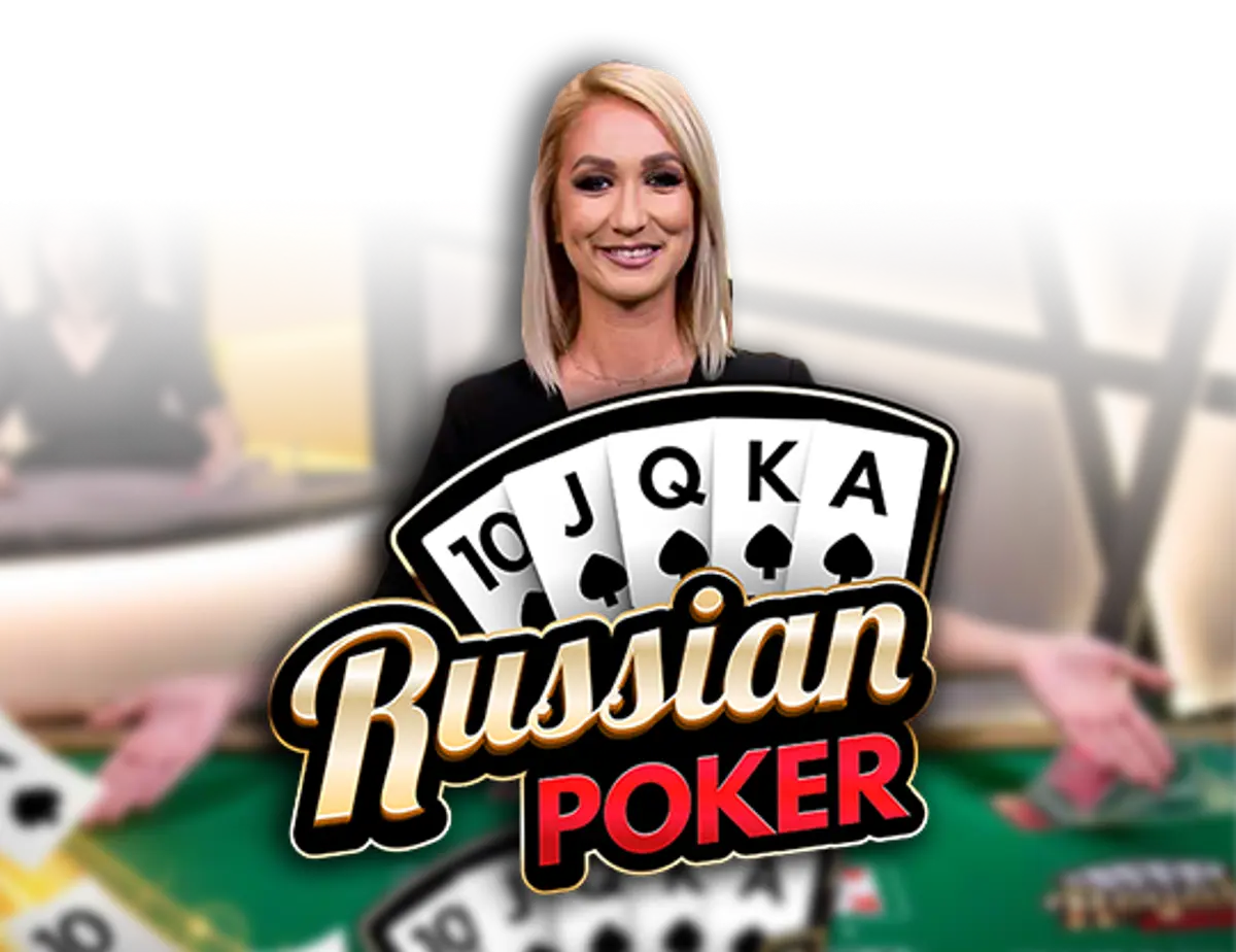 Russian Poker live casino artwork