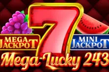 Mega Lucky 243 by 1spin4win game artwork Mega Lucky 243 by 1spin4win game artwork